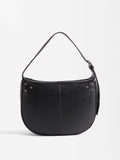 Bolso De Hombro Con Cierre Y Detalle De Tachuelas