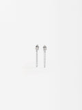 Aretes Con Circonitas - Plata De Ley 925