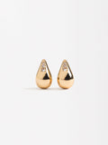 Aretes Gota Con Cristales