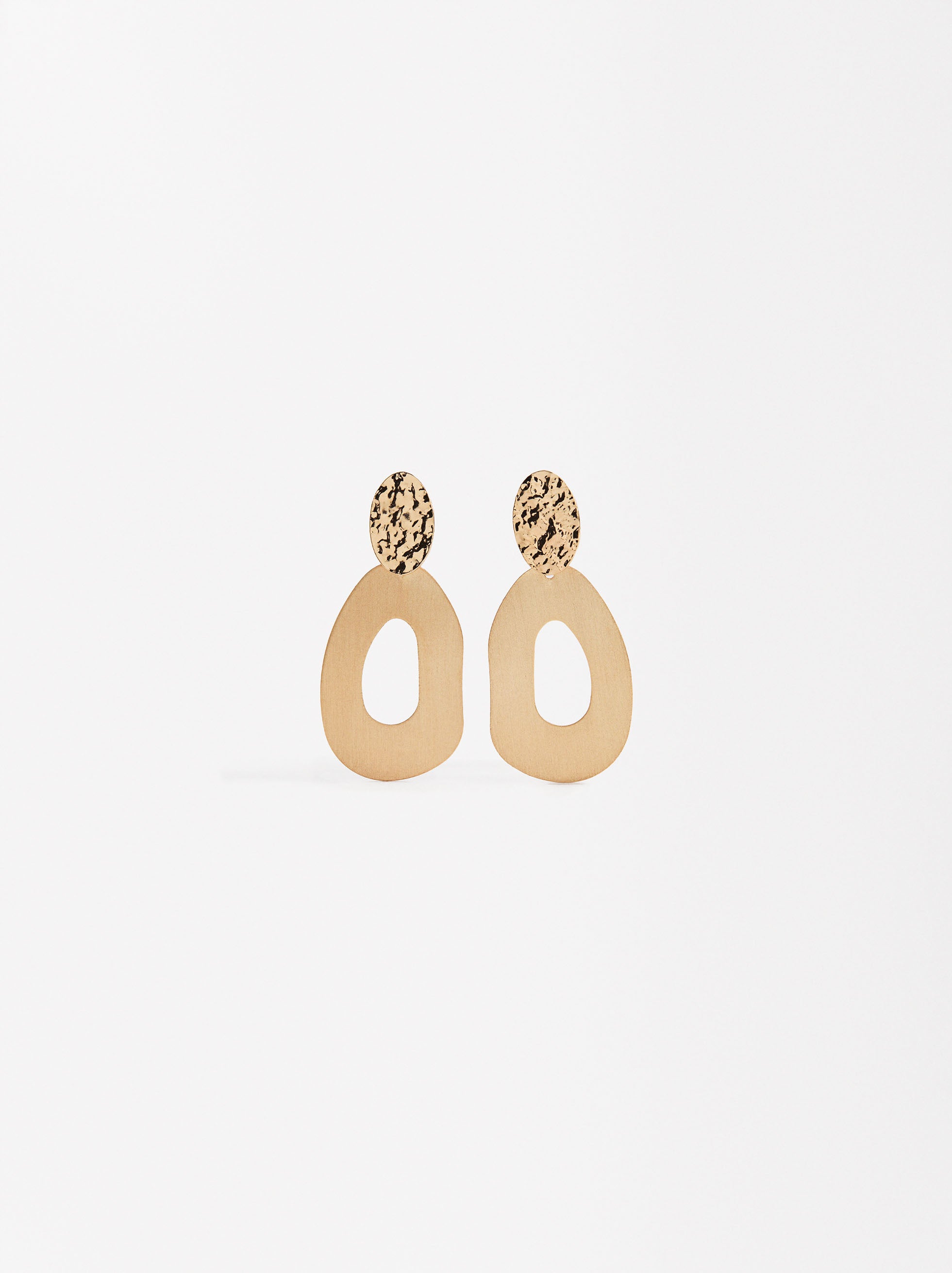 Aretes Largos Dorados