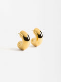 Aretes Maxi Redondos - Acero Inoxidable