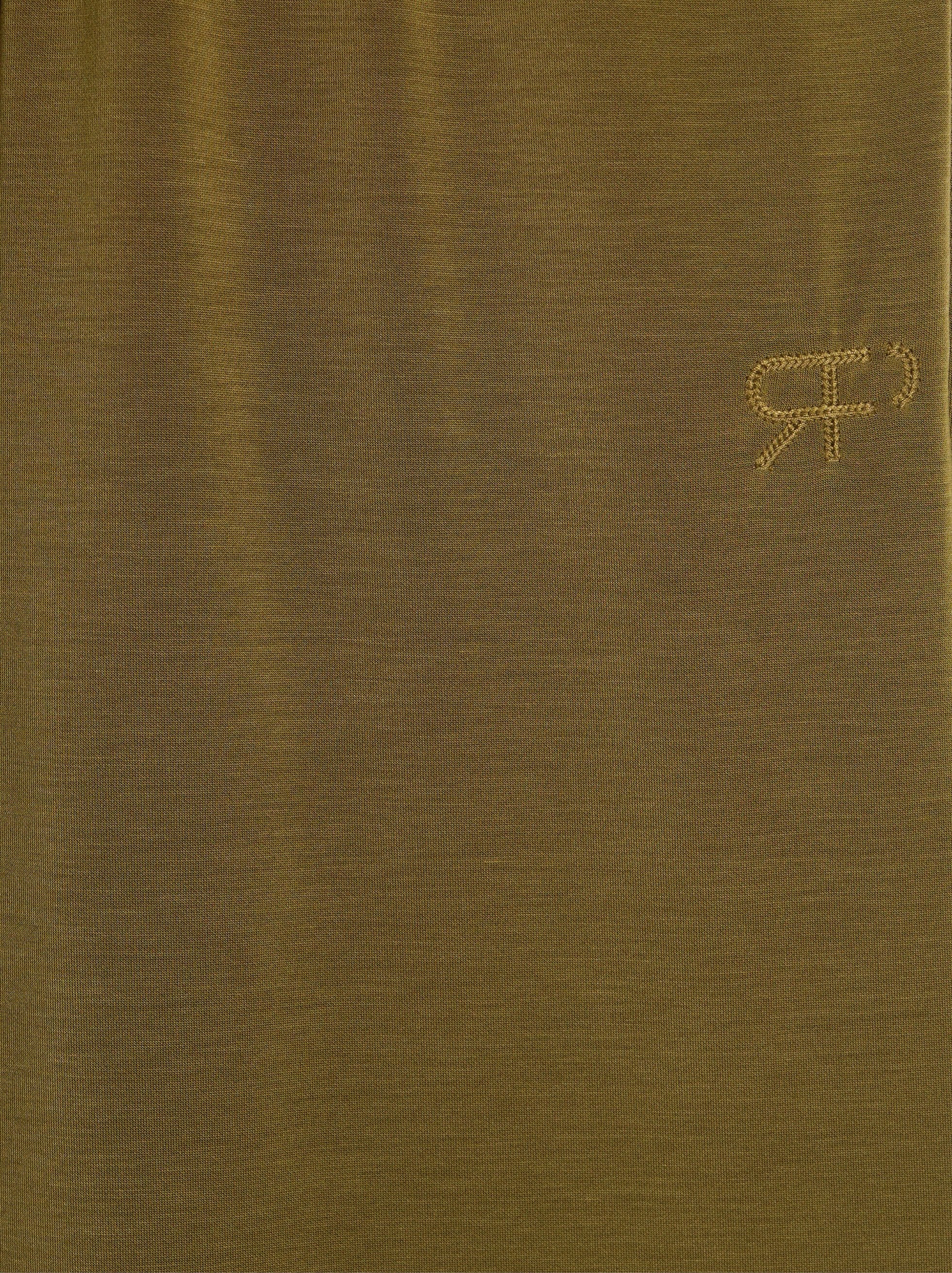 Pantalón Fluido Con Cintura Elástica