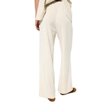 Pantalón Fluido Con Cintura Elástica