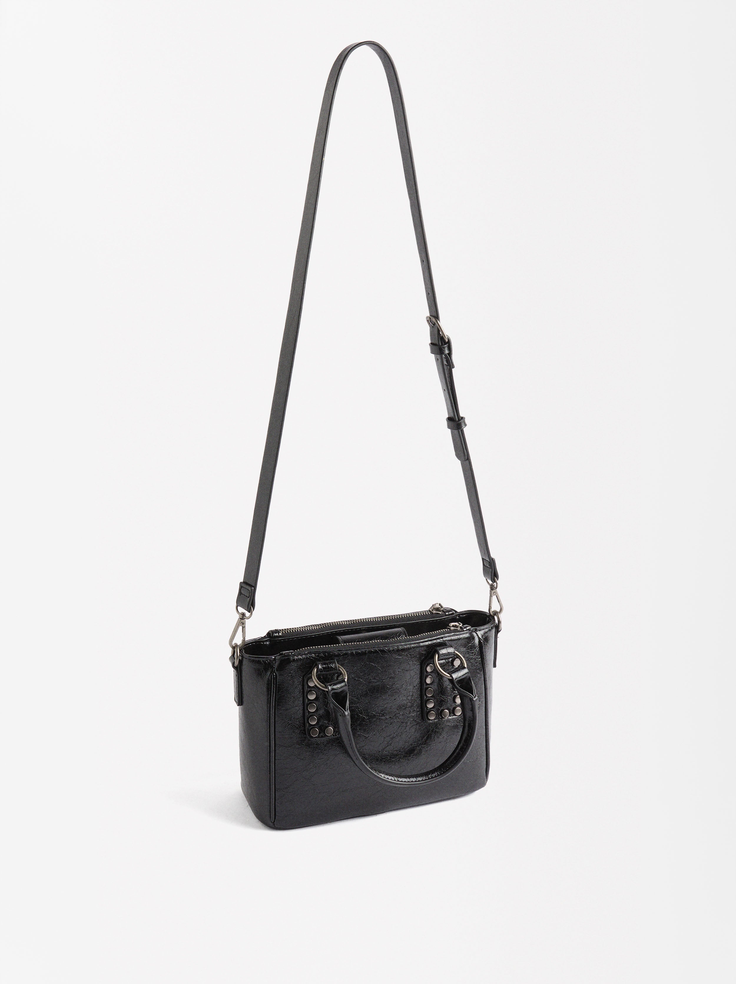 Bolso Tote Con Tachuelas