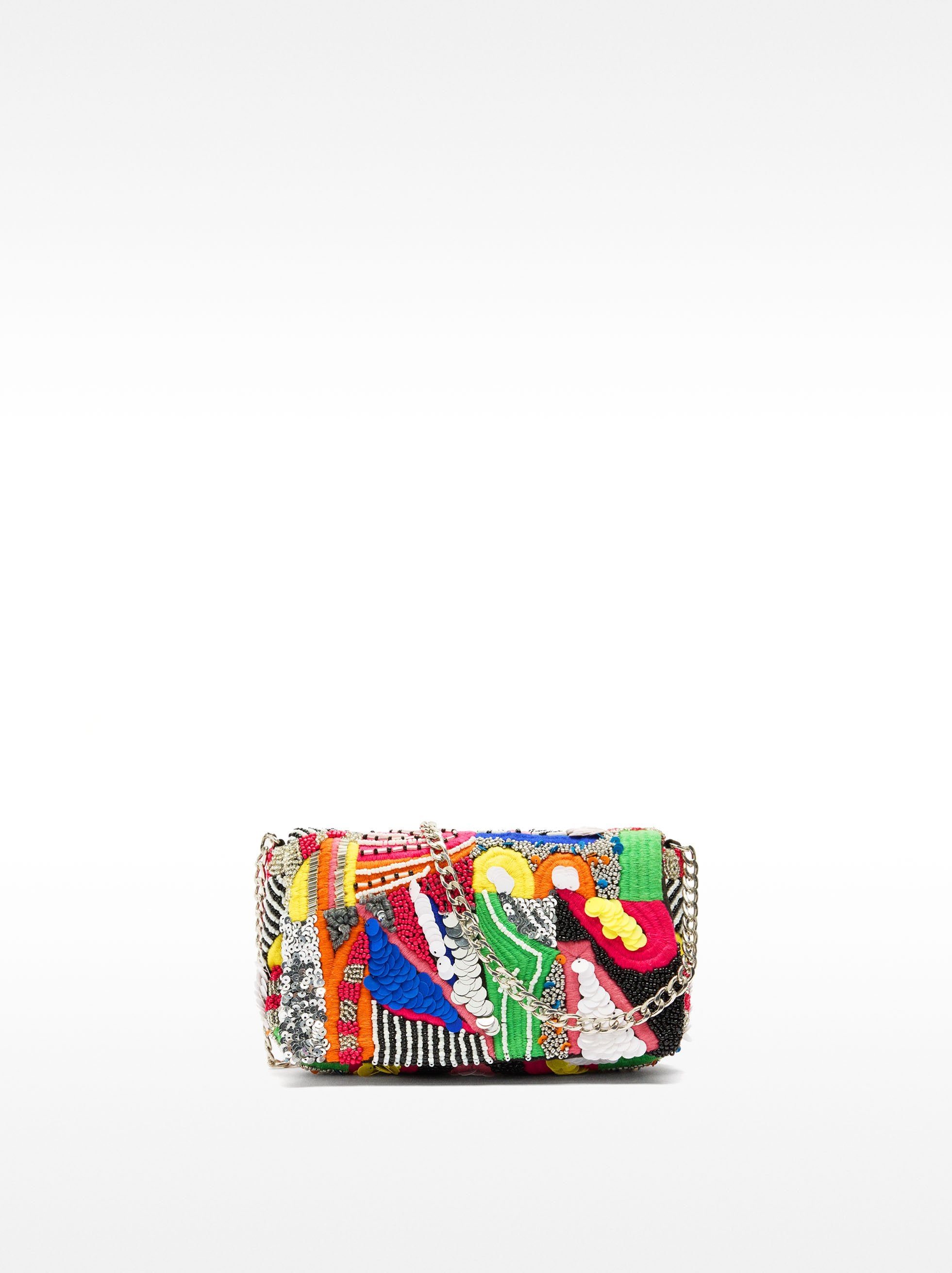 Bolso De Fiesta Con Abalorios