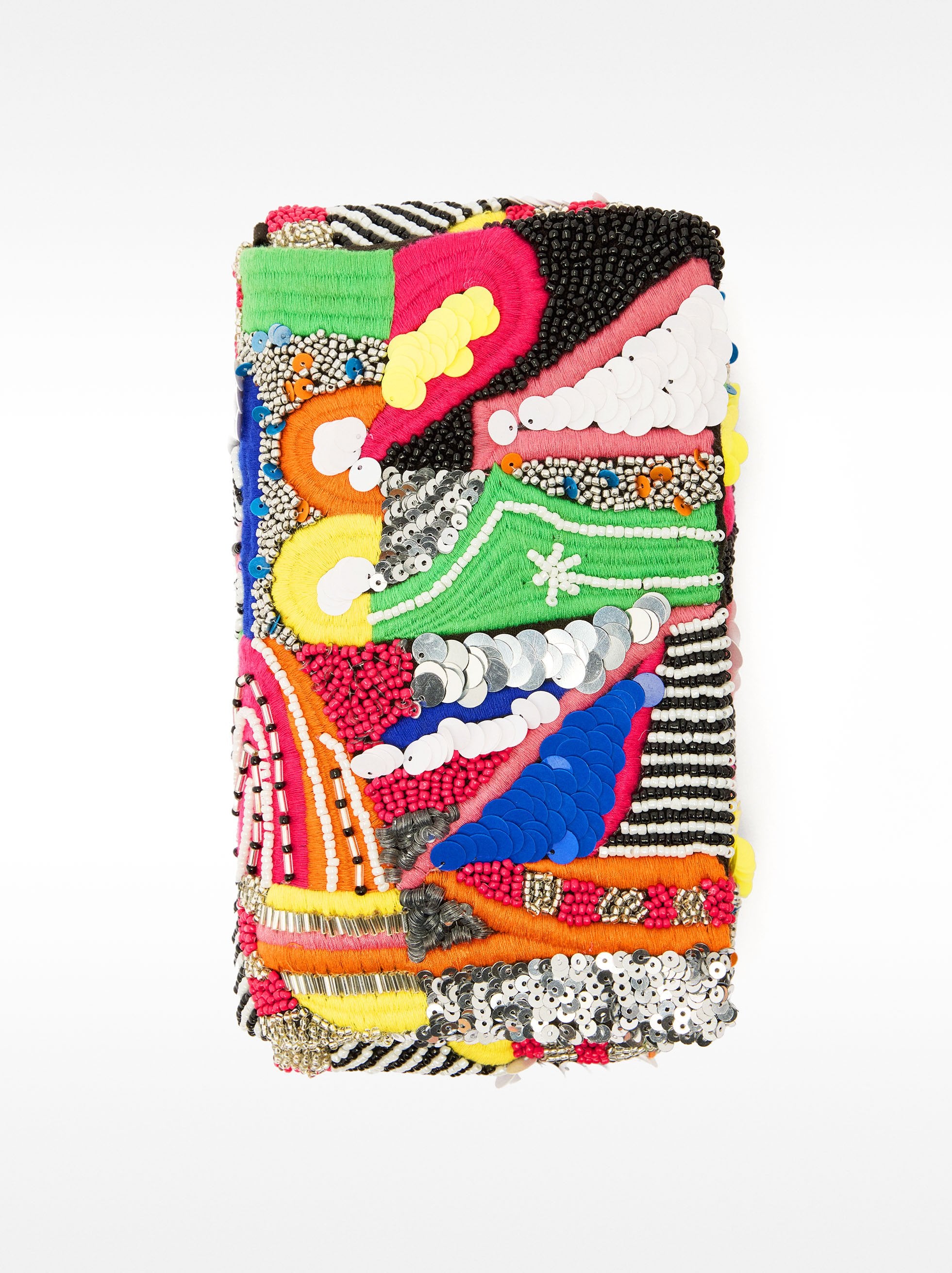 Bolso De Fiesta Con Abalorios