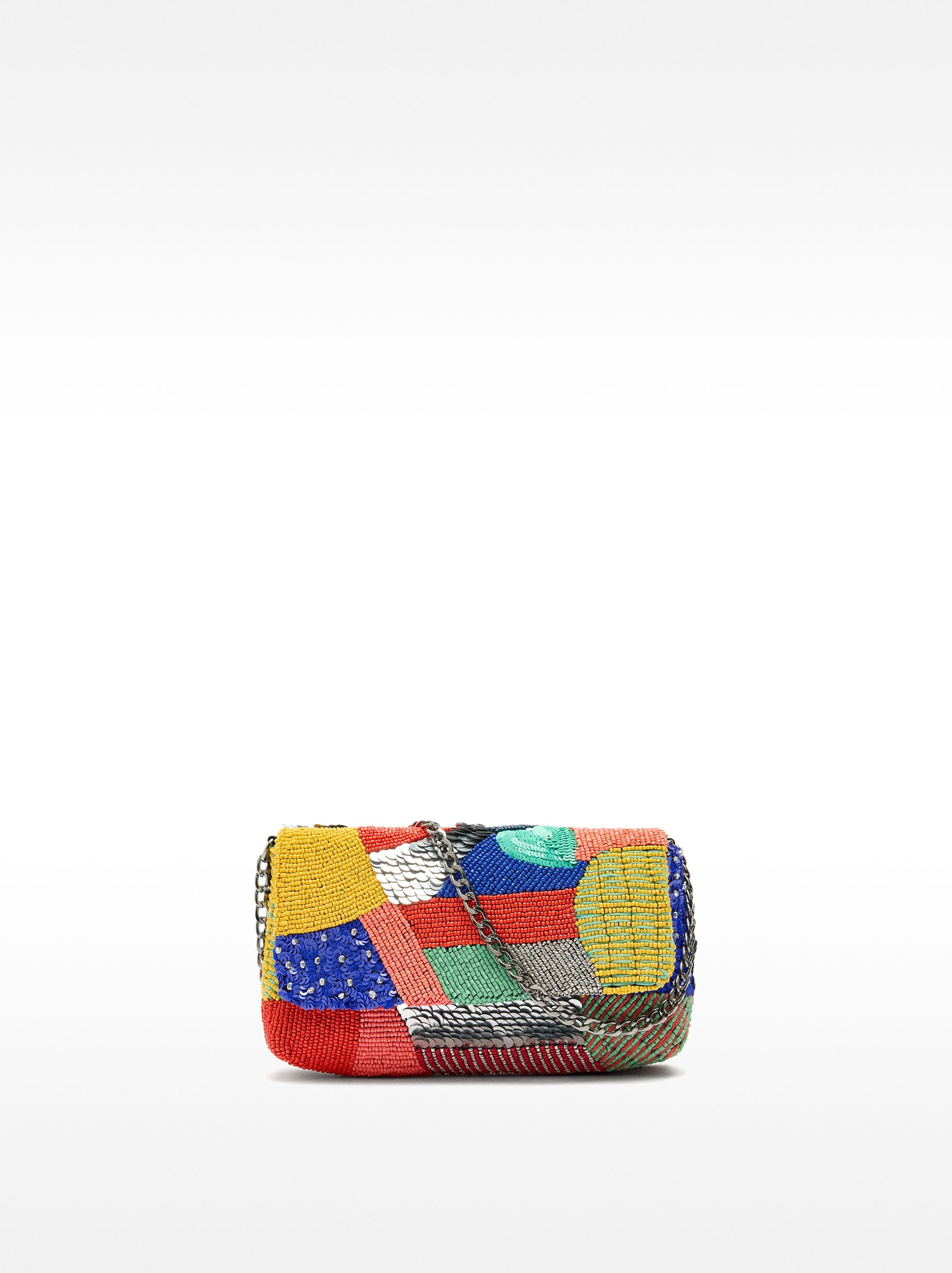Bolso De Fiesta Con Abalorios