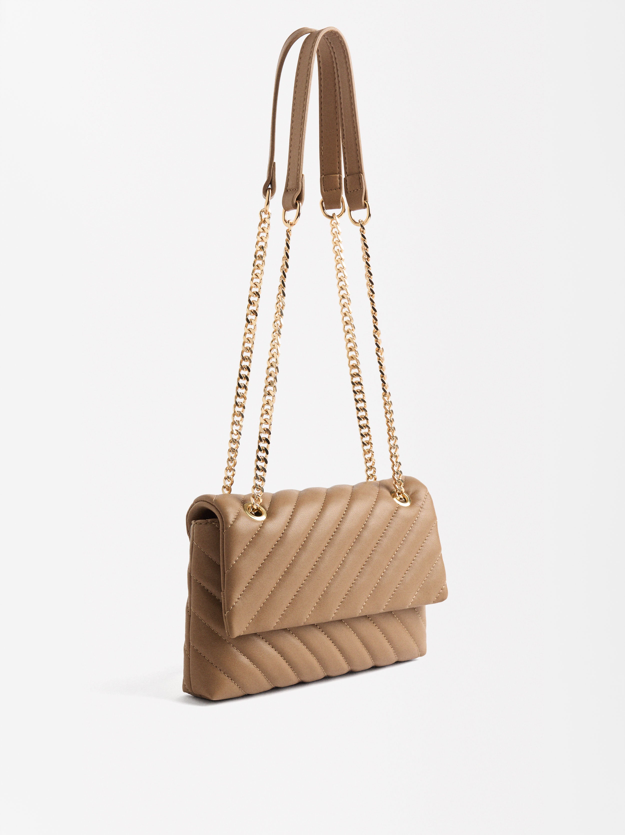 Bolso De Hombro Acolchado