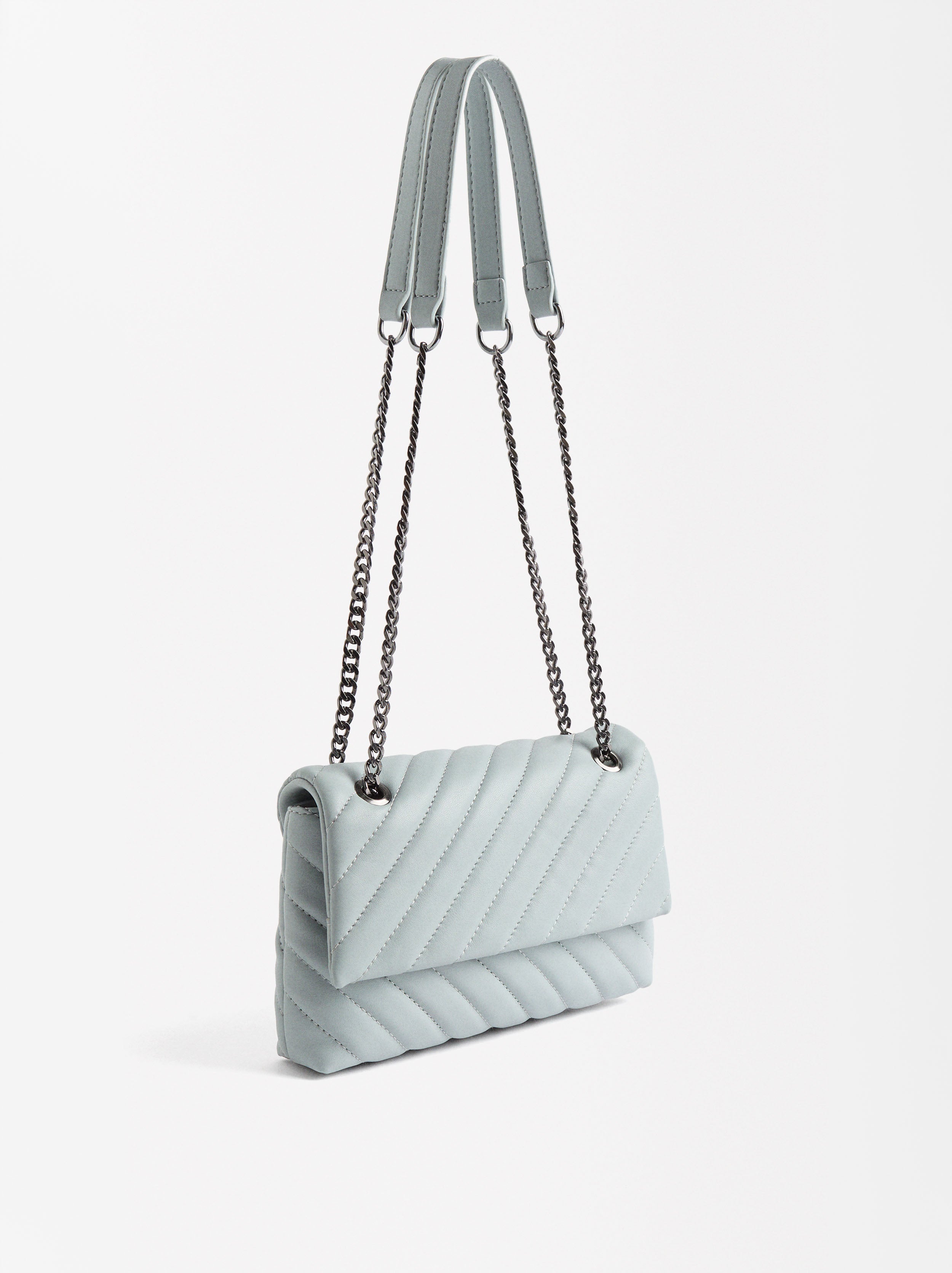Bolso De Hombro Acolchado