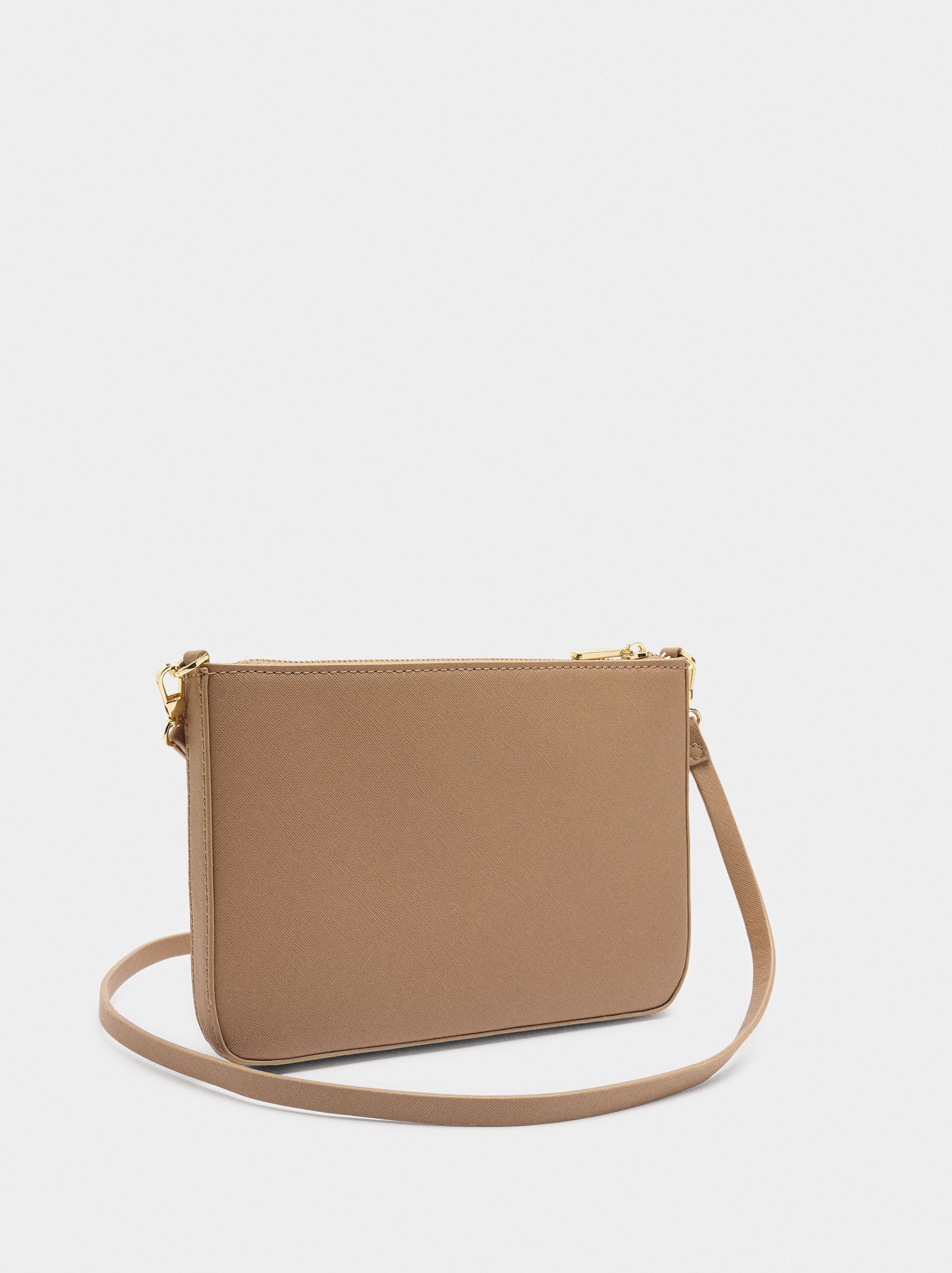 Bolso De Bandolera Con Textura