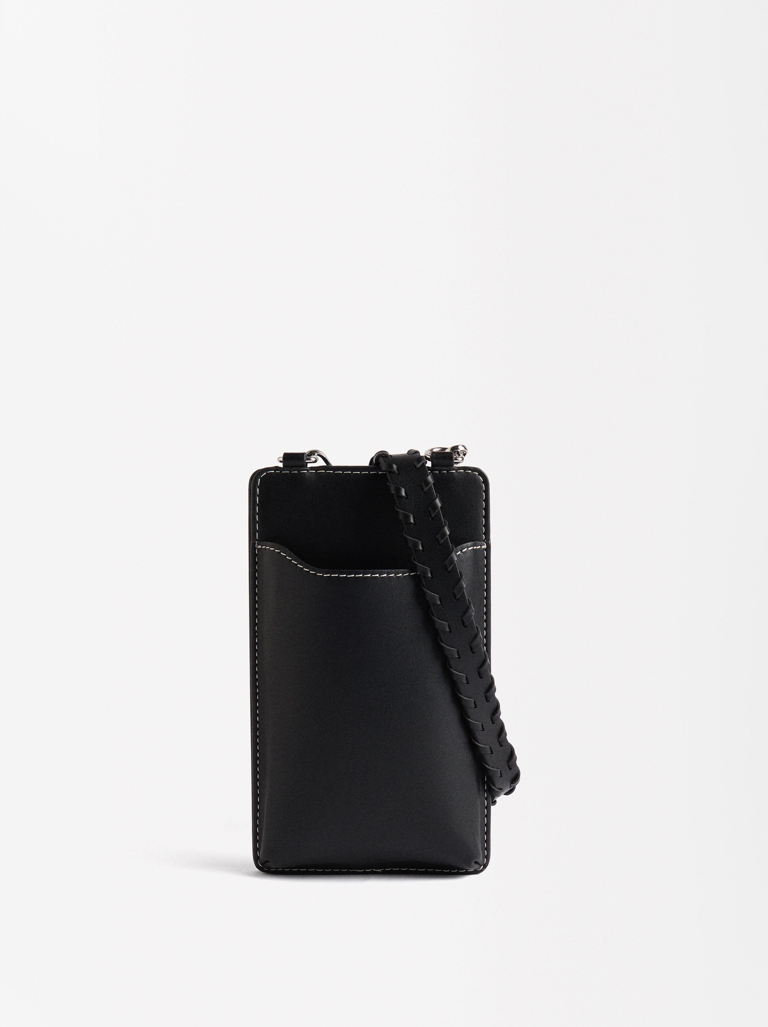 Bolso Para Móvil Con Correa Trenzada