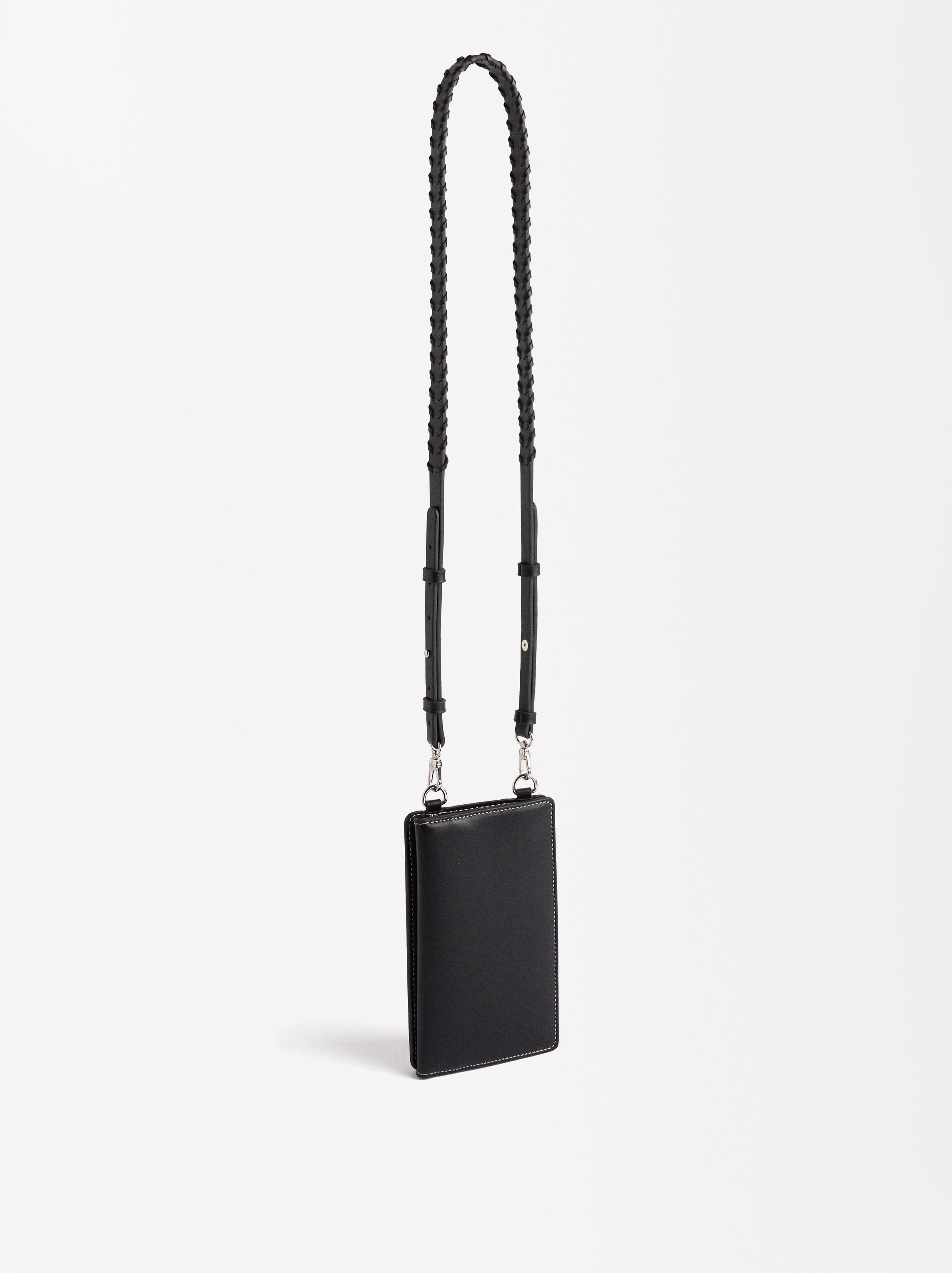 Bolso Para Móvil Con Correa Trenzada