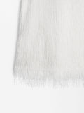 Vestido Corto Efecto Pelo