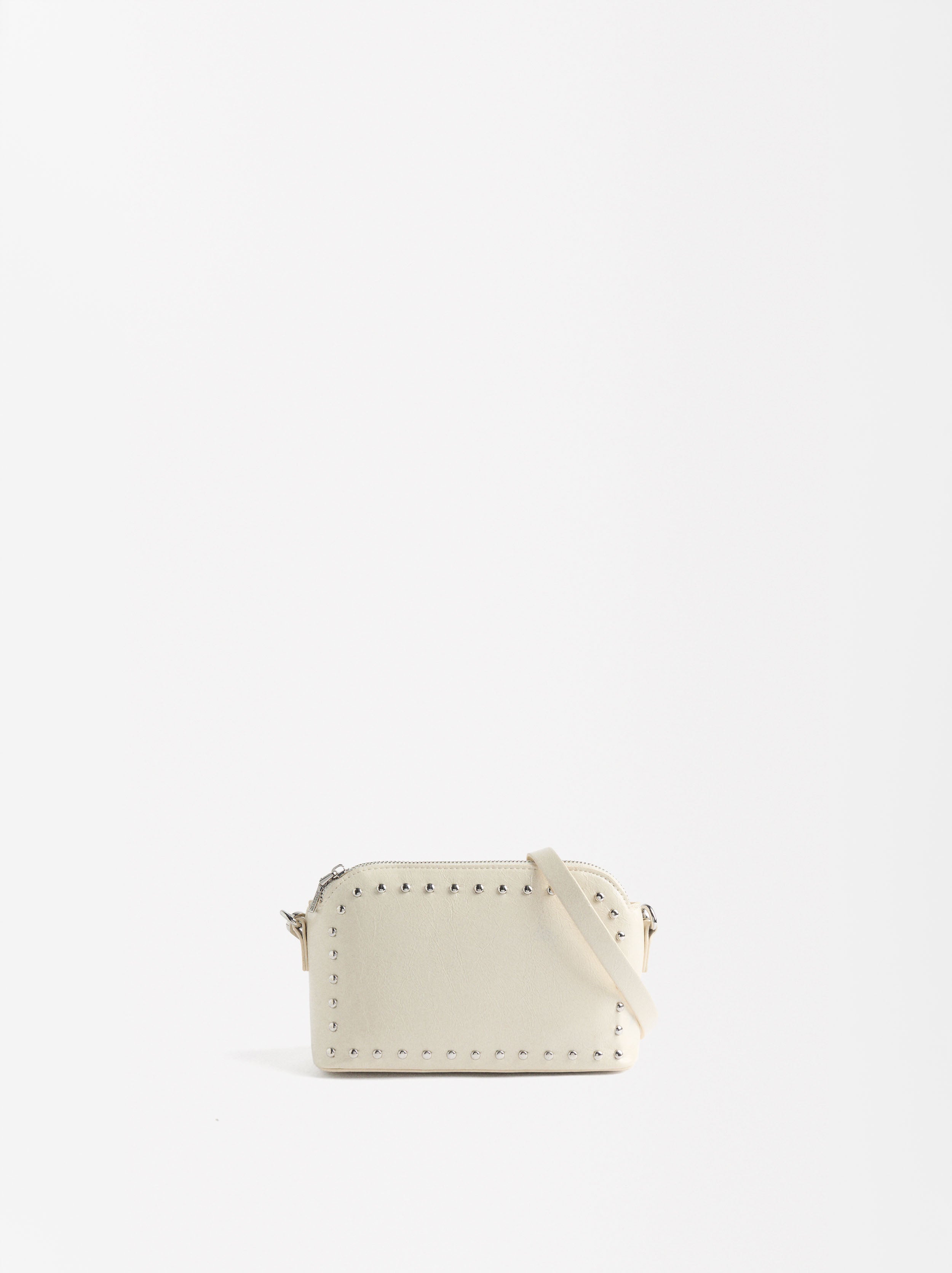 Bolso Bandolera Con Tachuelas