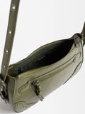 Bolso Bandolera Con Tachuelas