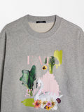 Sudadera Con Estampado