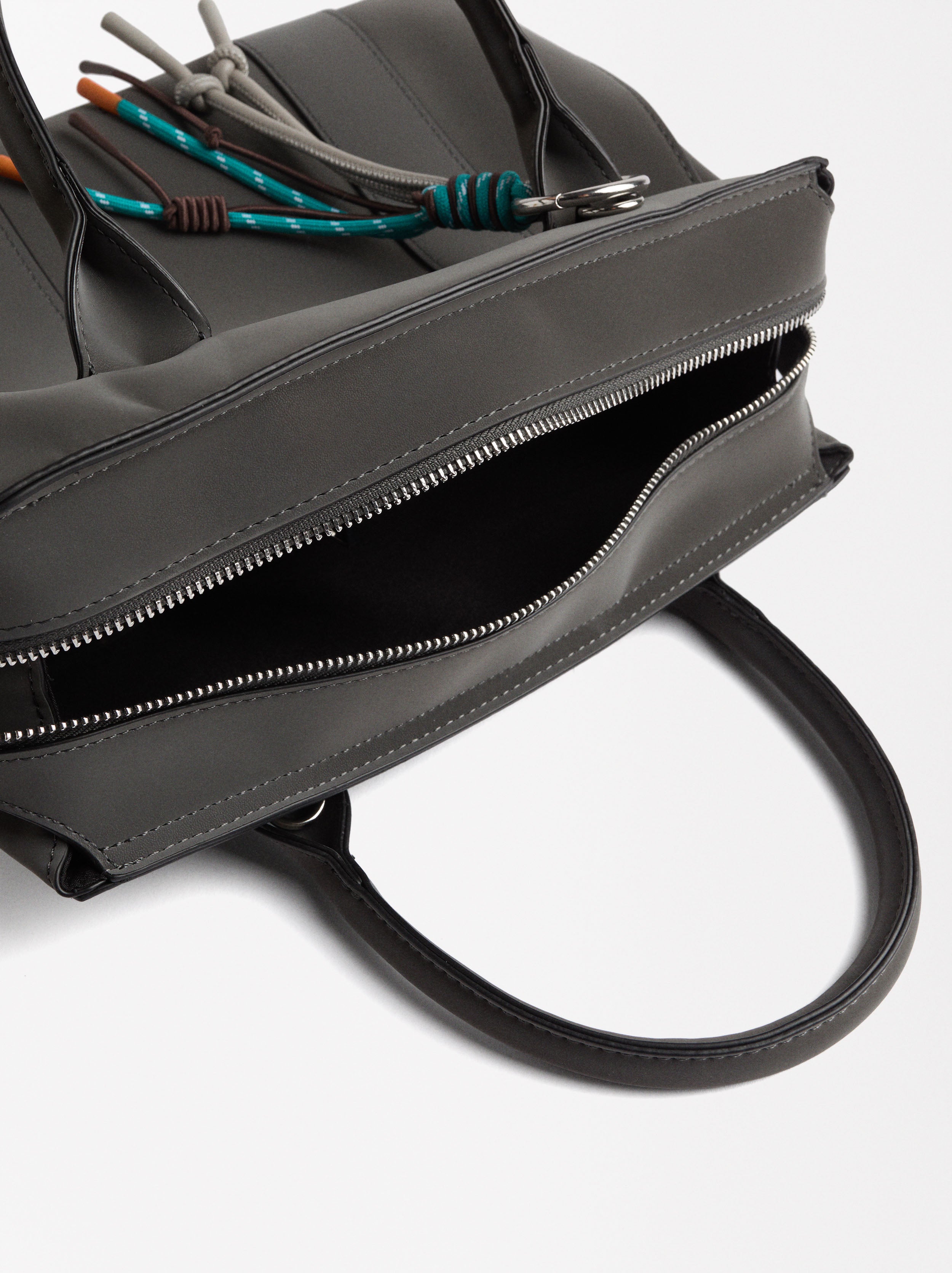 Bolso Tote Con Bandolera M