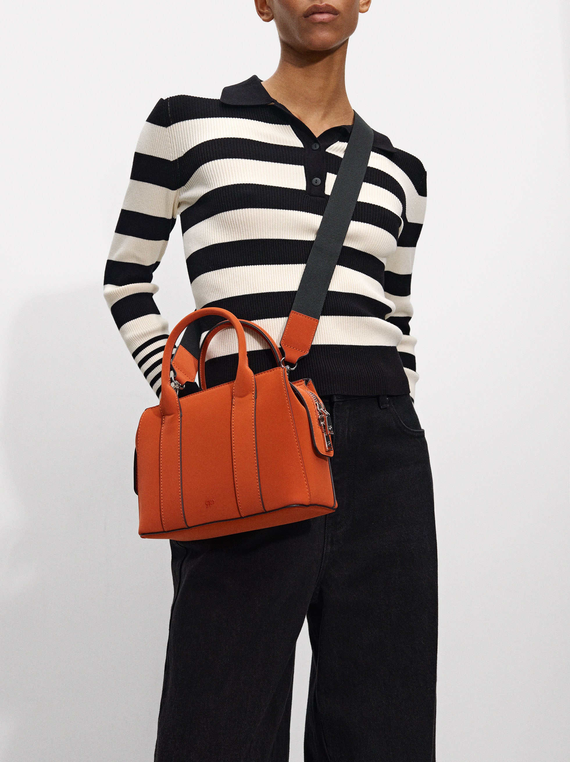Bolso Tote Con Bandolera S