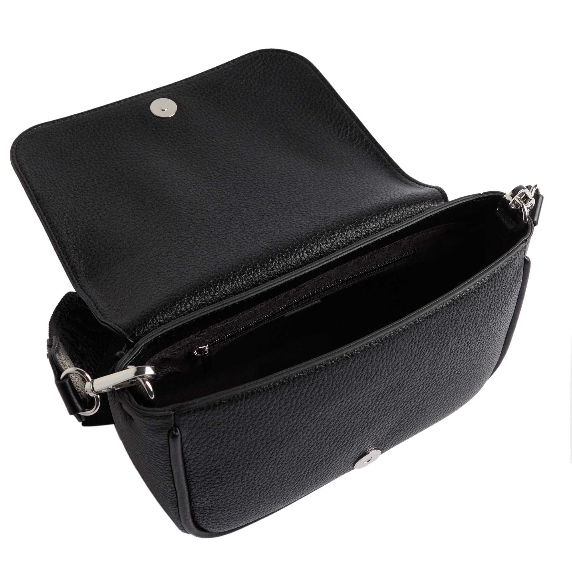 Bolso Bandolera Con Solapa