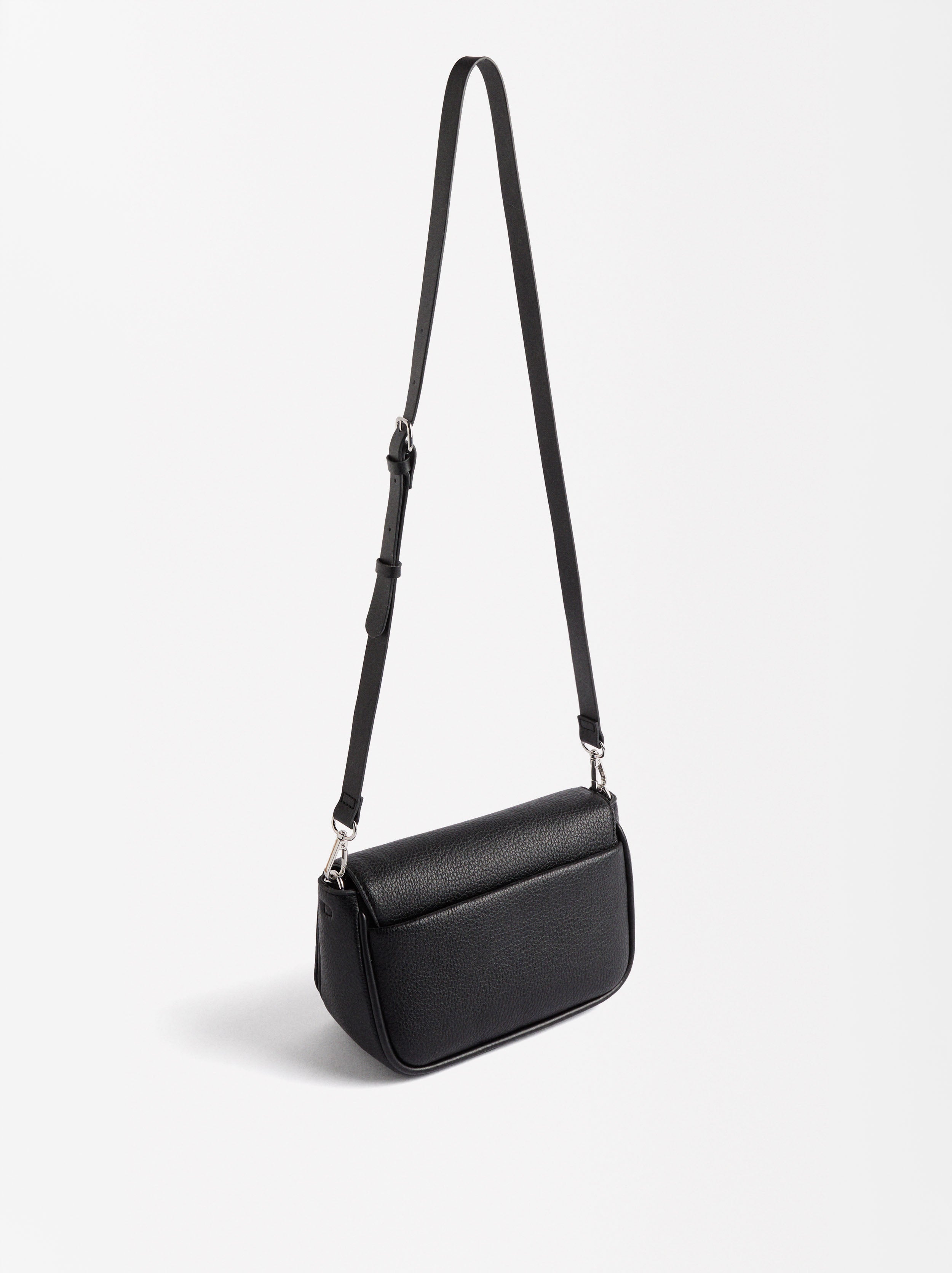 Bolso Bandolera Con Solapa