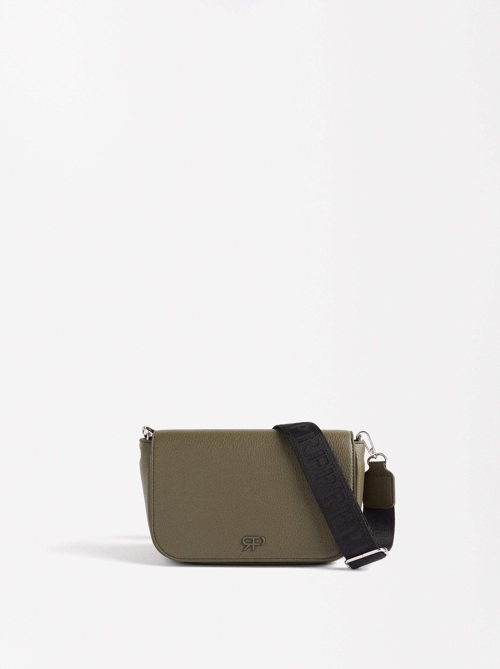 Bolso Bandolera Con Solapa