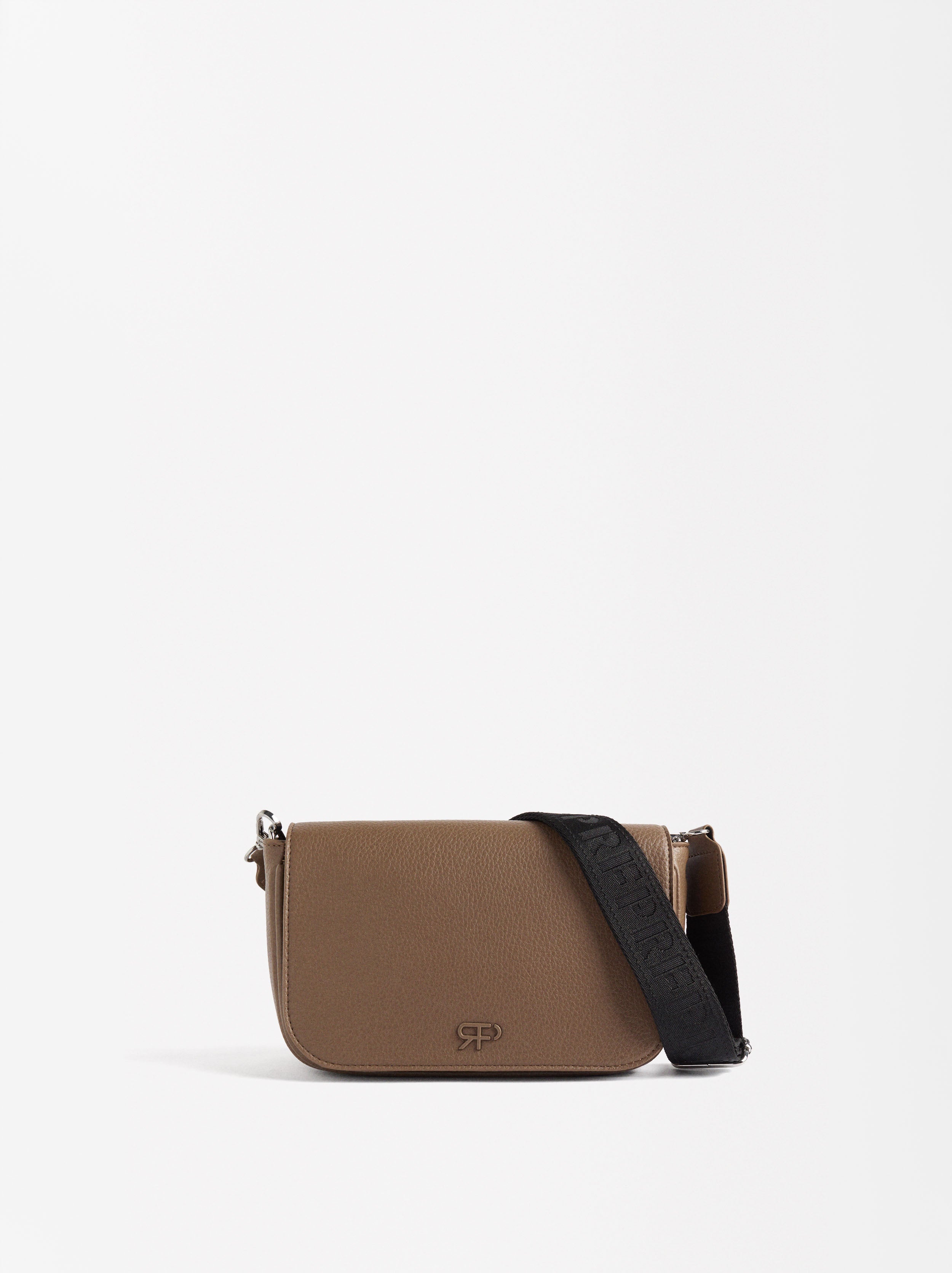 Bolso Bandolera Con Solapa