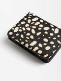Porta-Tarjetas De Piel Con Estampado Animal