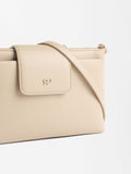 Bolso De Tiracolo Con Efecto Craquelado