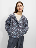 Parka Ligera Estampada De Leopardo