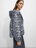 Parka Ligera Estampada De Leopardo