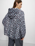 Parka Ligera Estampada De Leopardo