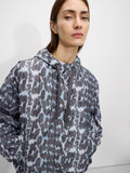 Parka Ligera Estampada De Leopardo
