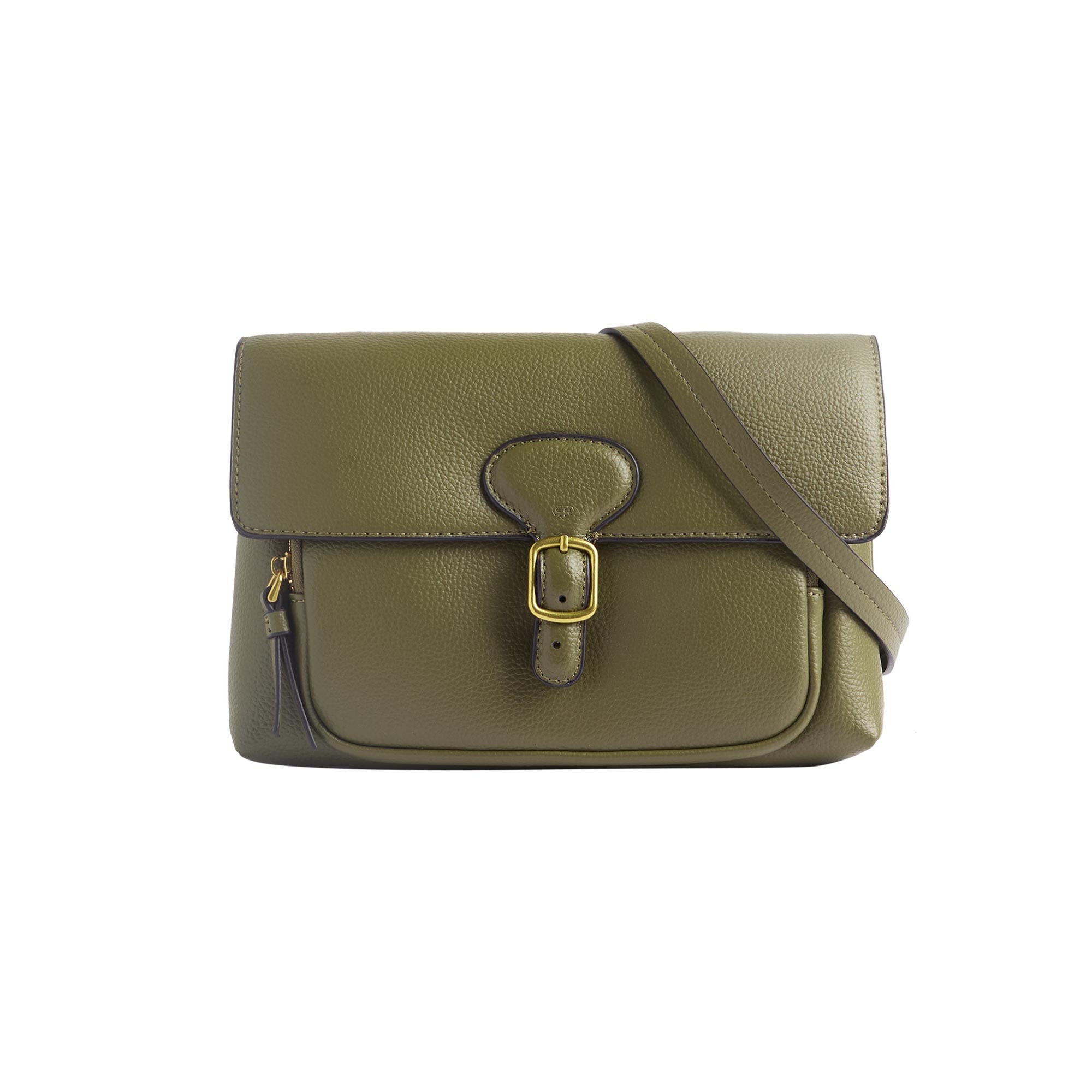 Bolso Bandolera Con Solapa