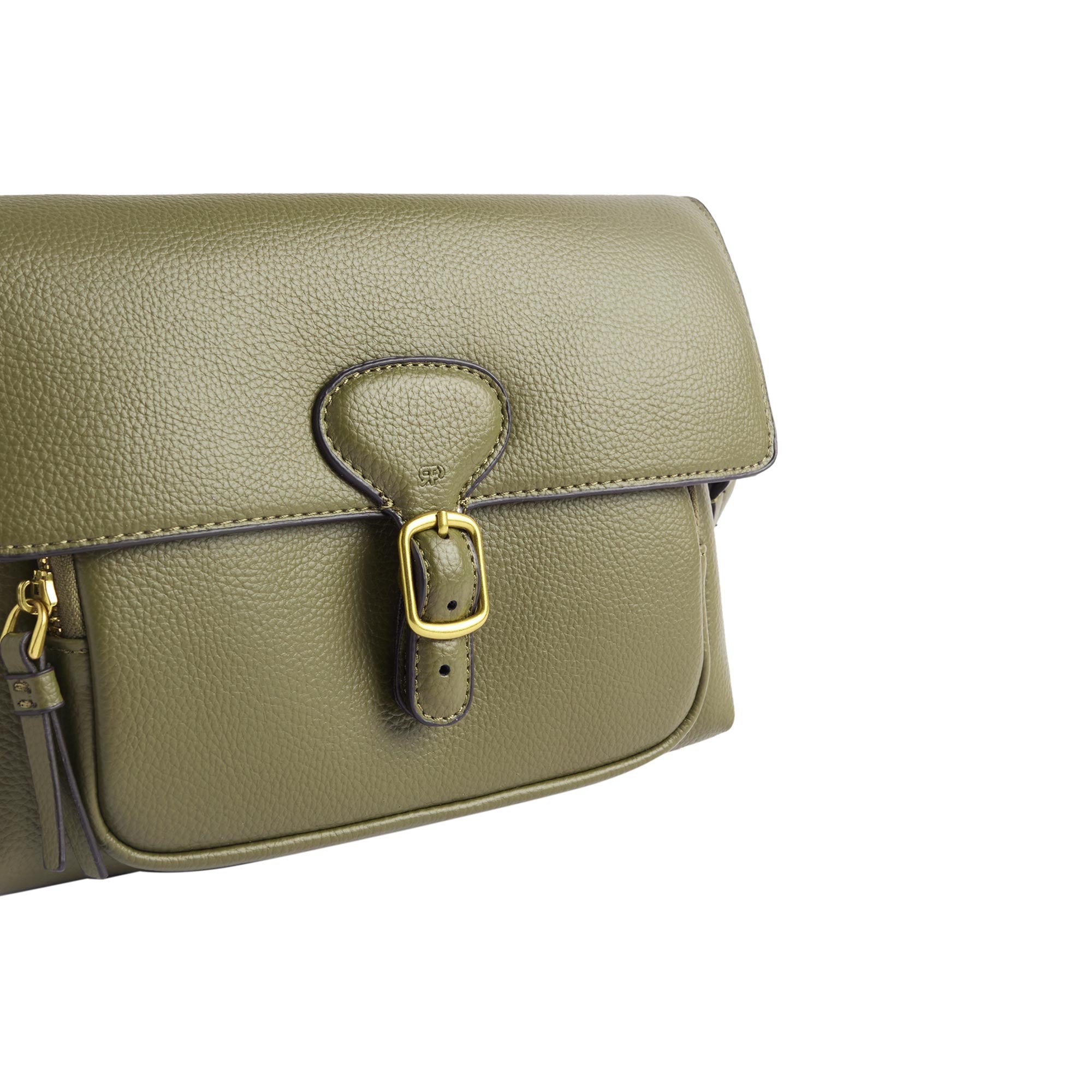 Bolso Bandolera Con Solapa