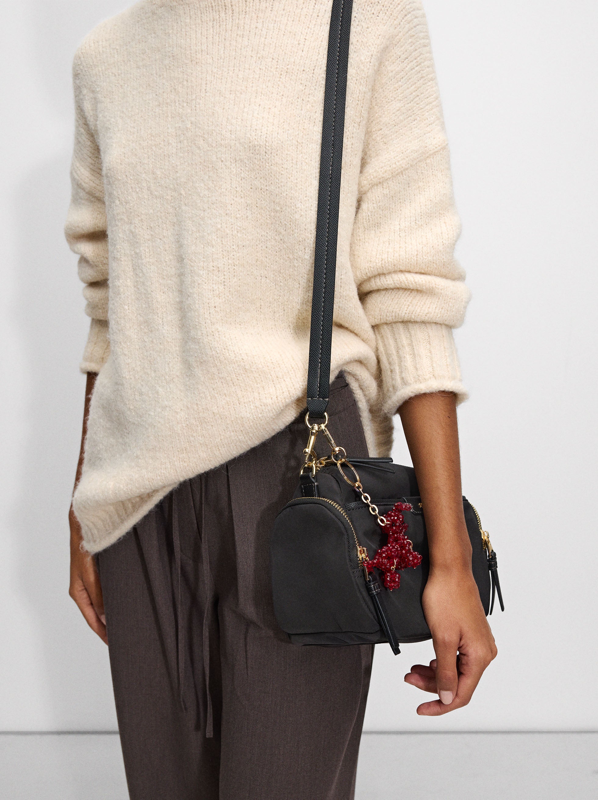 Bolso Bandolera De Nylon