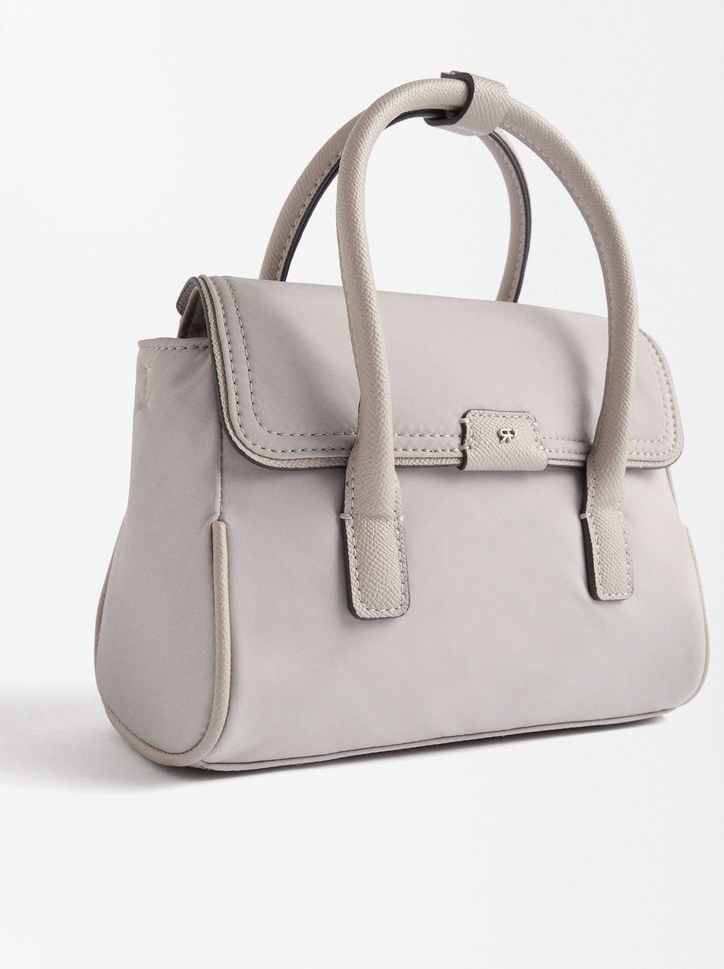 Bolso Bandolera Con Solapa