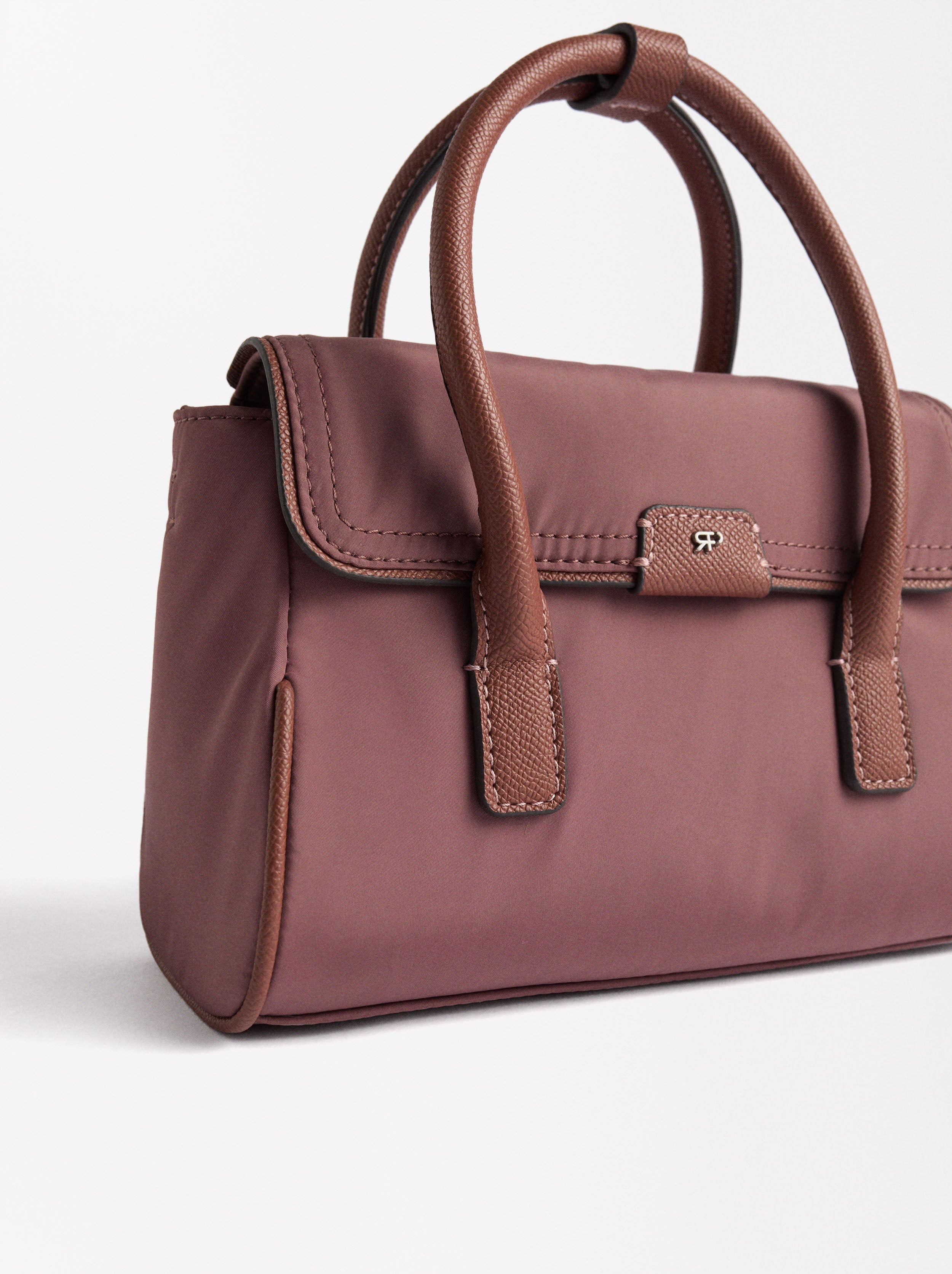 Bolso Bandolera Con Solapa