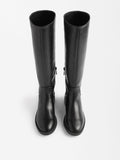 Botas Altas Con Hebilla