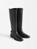 Botas Altas Con Hebilla