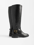 Botas Altas Con Hebilla