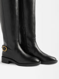 Botas Altas Con Hebilla