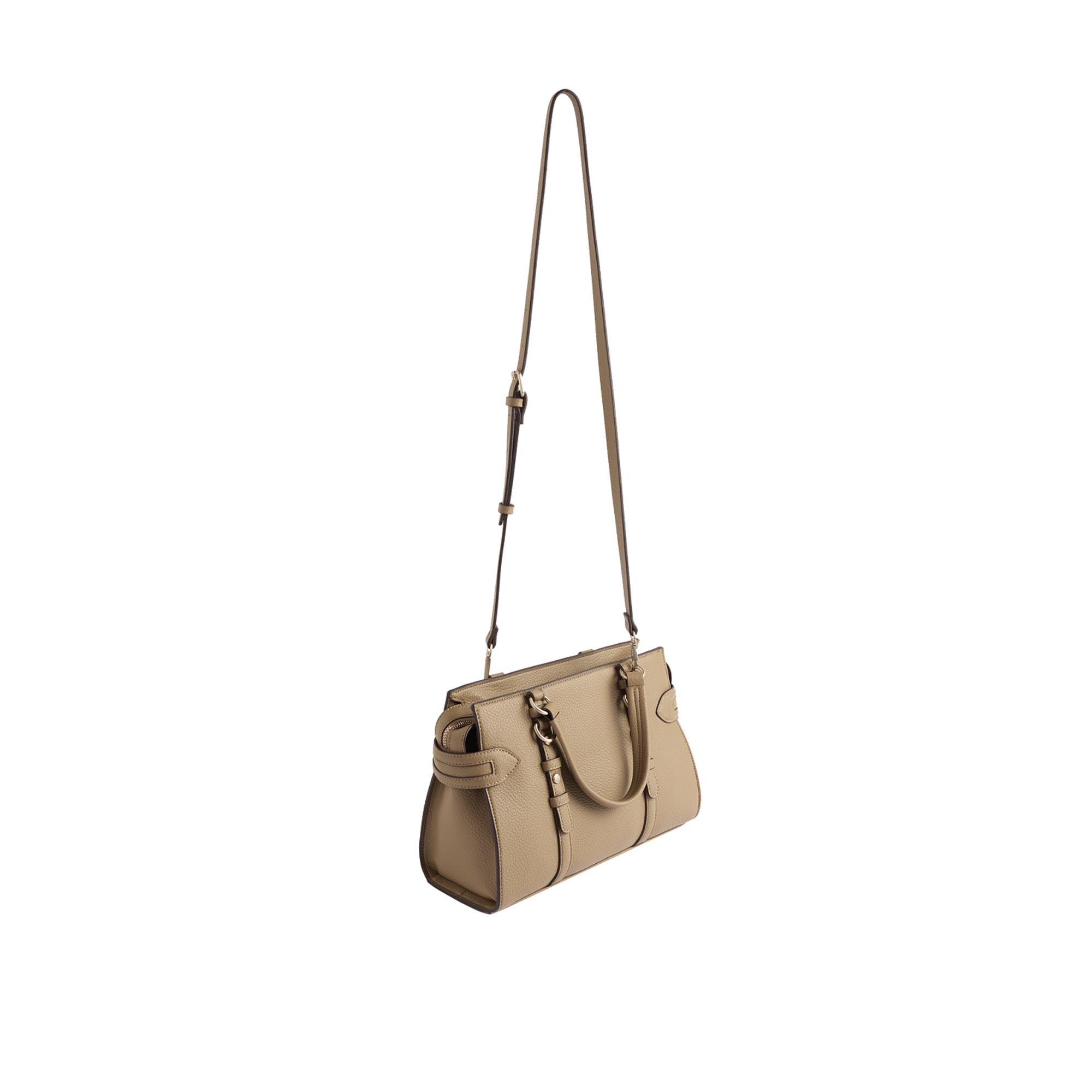Bolso Tote Con Textura