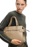 Bolso Tote Con Textura