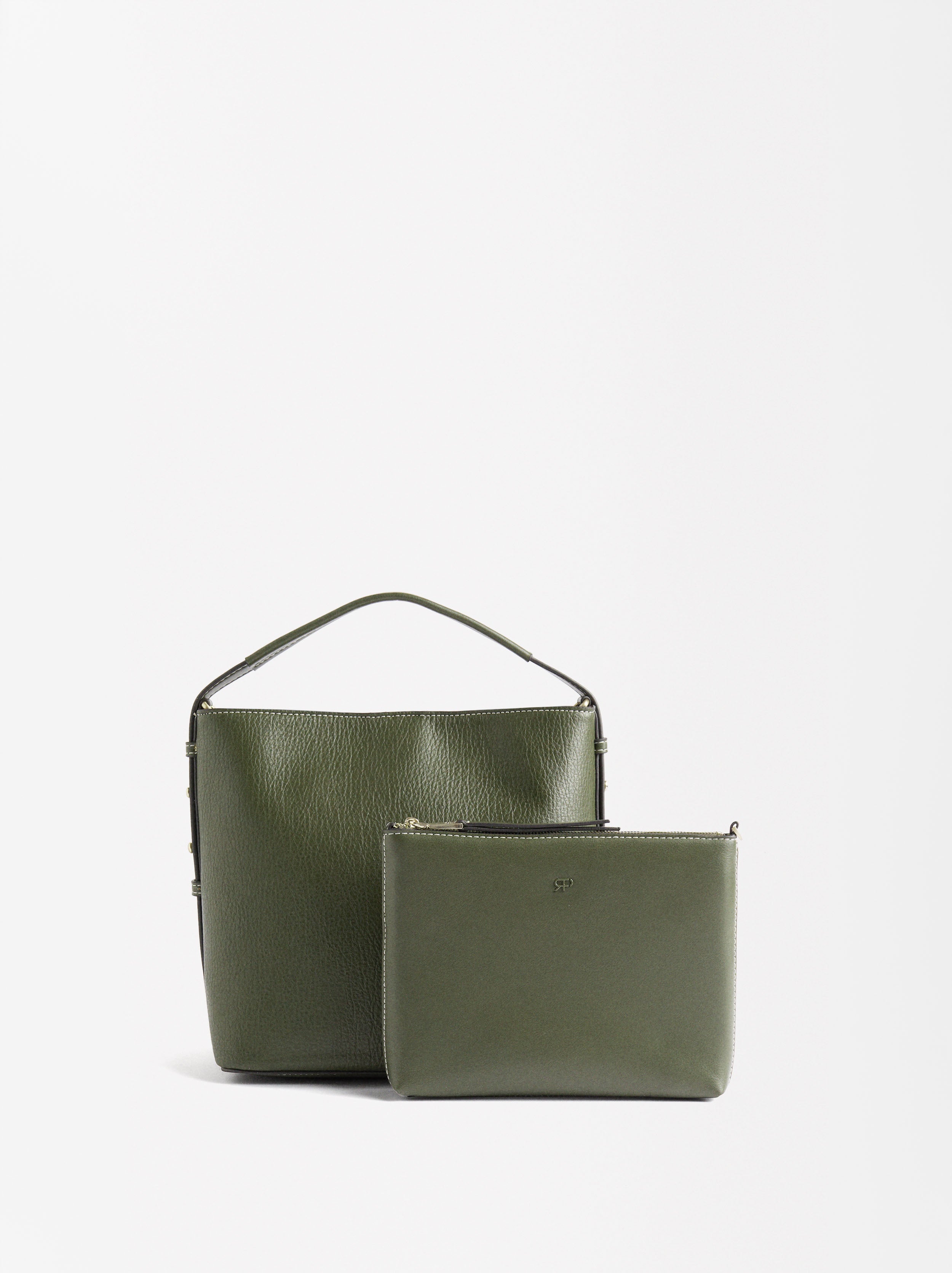 Cartera Hombro Con Cartera Extraíble