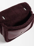 Bolso De Hombro Con Cadena Y Efecto Pelo