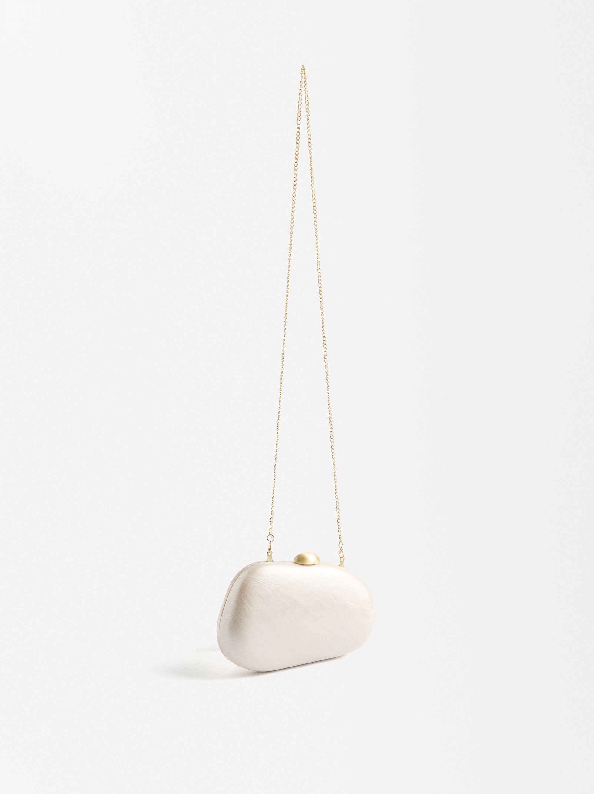 Clutch De Fiesta Con Asa De Cadena