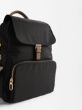 Mochila De Nylon Con Colgante