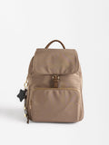 Mochila De Nylon Con Colgante