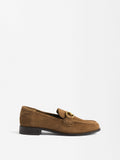 Mocasines De Piel Con Hebilla