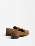 Mocasines De Piel Con Hebilla